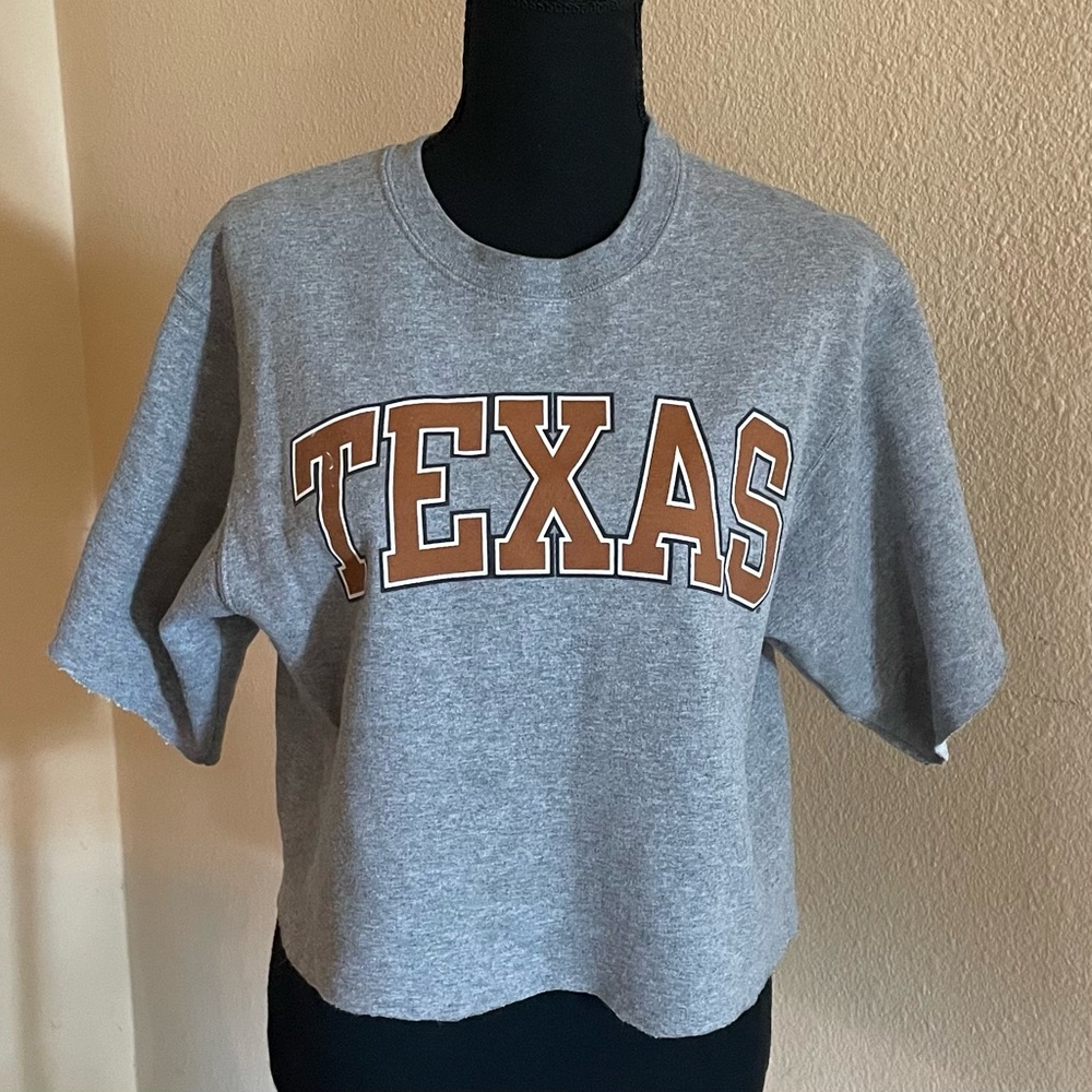 Gray UT Austin Texas Longhorns Tee